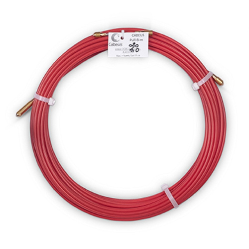 картинка cabeus pull-b-6-20m устройство для протяжки кабеля в стояках и трубах межэтажных конструкций мини узк в бухте, 20м (диаметр стеклопрутка 6 мм) от магазина Tovar-RF.ru