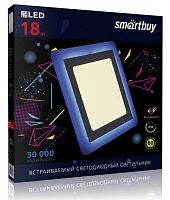 картинка Светильник SMARTBUY (SBLSq-DLB-18-3K-B) 18w/3000K+B от магазина Tovar-RF.ru