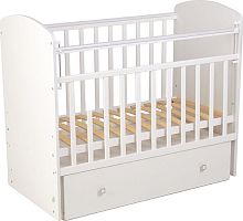 картинка кроватка фея кроватка детская фея 750, белый (2 кор) фея кроватка детская фея 750, белый (2 кор) от магазина Tovar-RF.ru