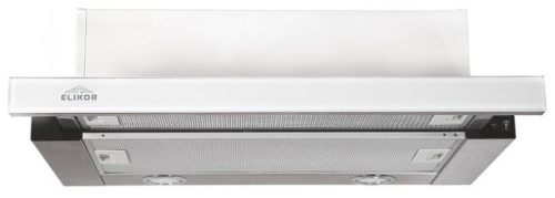 картинка вытяжка  эликор "интегра" glass 60н-400-в2д нерж/стекло белое от магазина Tovar-RF.ru