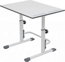 картинка парта polini растущая парта-трансформер polini kids simple м1 75х55 см, белый-серый (1кор) polini растущая парта-трансформер polini kids simple м1 75х55 см, белый-серый (1кор) от магазина Tovar-RF.ru