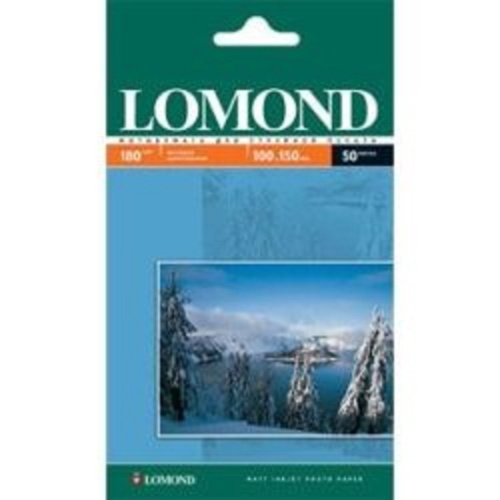 картинка LOMOND 0102083  Матовая фотобумага A6, 10х15, 180г/м2, 600 л.  от магазина Tovar-RF.ru