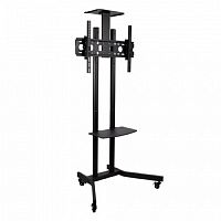 картинка Arm media PT-STAND-9 black {LED/LCD телевизоров 32"-65", max 45 кг, наполная, высота 1630 мм, наклон ±15°, max VESA 600x400 мм} от магазина Tovar-RF.ru