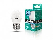 картинка Лампа светодиодная CAMELION (12394) LED8-G45/845/E27 от магазина Tovar-RF.ru