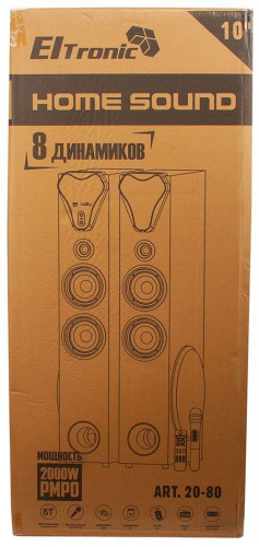 картинка акустика eltronic 20-80 home sound серебро - колонка 10 от магазина Tovar-RF.ru