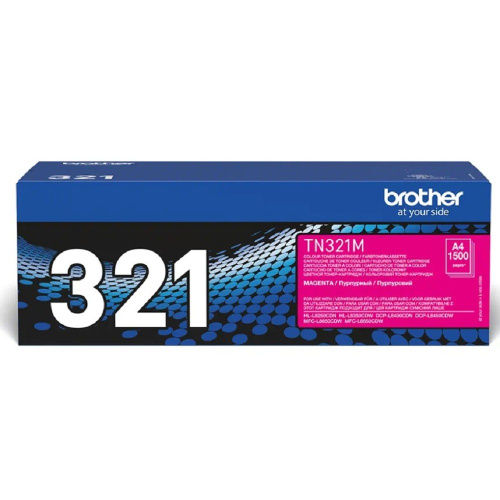 картинка brother tn-321m картридж, magenta hll8250cdn/mfcl8650cdw, пурпурный, (1500стр)(tn321m) магазин Tovar-RF.ru являющийся официальным дистрибьютором в России картинка brother tn-321m картридж, magenta hll8250cdn/mfcl8650cdw, пурпурный, (1500стр)(tn321m) от магазина Tovar-RF.ru