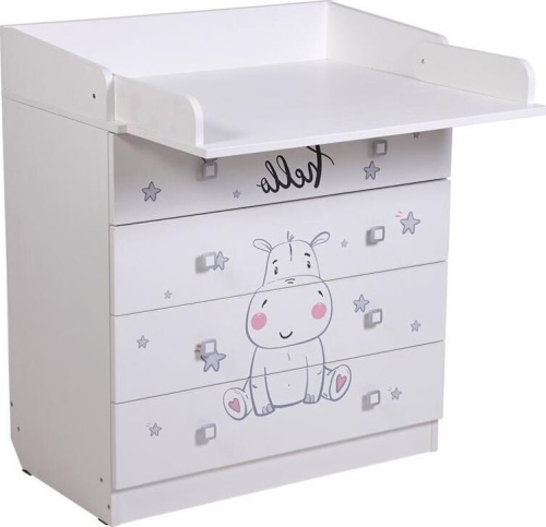 картинка комод фея комод фея 1580 бегемотик, белый (1 кор) фея комод фея 1580 бегемотик, белый (1 кор) от магазина Tovar-RF.ru