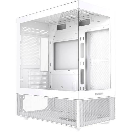 картинка Powercase Vision Micro M2, Tempered Glass, белый, mATX  (CVMWM2-L0) от магазина Tovar-RF.ru