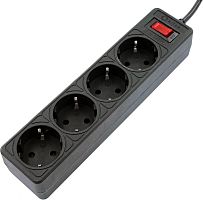 картинка Сетевой фильтр 5BITES SP4B-518 GARDA - 4 роз - 1,8 м - черный от магазина Tovar-RF.ru