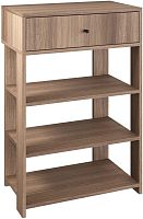 картинка Модульная мебель МЕБЕЛЬ-КОМПЛЕКС ЛАЙТ Тумба для обуви с ящиком Шимо темный (1 кор.) МЕБЕЛЬ-КОМПЛЕКС ЛАЙТ Тумба для обуви с ящиком Шимо темный (1 кор.) от магазина Tovar-RF.ru