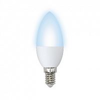 картинка Лампа светодиодная VOLPE (UL-00003795) LED-C37-7W/NW/E14/FR/NR Белый свет 4000K от магазина Tovar-RF.ru
