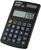 картинка Калькулятор PERFEO (PF_C3706) PF_C3706, 8-разр., черный от магазина Tovar-RF.ru