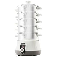 картинка kitfort кт-2035 пароварка  мощность: 600 вт.количество уровней: 5.таймер приготовления: до 60 минут. от магазина Tovar-RF.ru