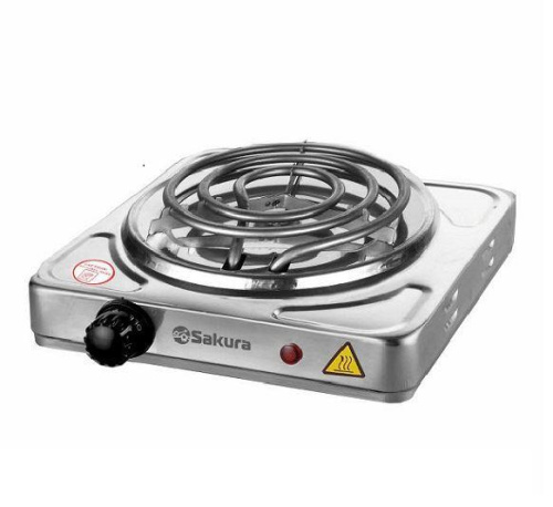 картинка плитка настольная электрическая sakura пэ-02н от магазина Tovar-RF.ru