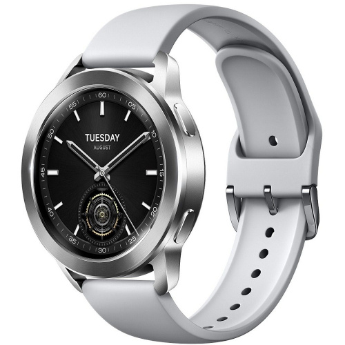 картинка смарт-часы xiaomi watch s3,  1.43",  серебристый / серебристый [bhr7873gl] от магазина Tovar-RF.ru