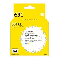 картинка t2 c2p11ae картридж ic-hc2p11a №651 для hp deskjet ink advantage 5575/5645/officejet 202/202c, цветной от магазина Tovar-RF.ru