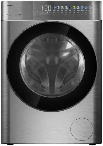 картинка стиральная машина centek ct-1965 серебро 10кг/6кг от магазина Tovar-RF.ru