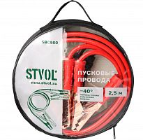 картинка провода пусковые stvol sbc500 прикуривания 500а 2,5м, 12/24в от магазина Tovar-RF.ru