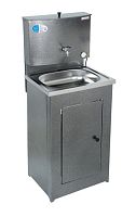 картинка Умывальник АКВАТЕКС бак антикорроз. с ЭВН+мойка нерж. серебро от магазина Tovar-RF.ru