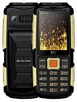 картинка мобильный телефон bq 2430 tank power black+gold от магазина Tovar-RF.ru