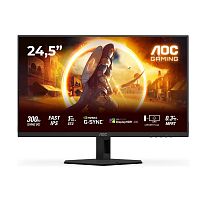 картинка lcd aoc 24.5" 25g4sre black/red {fast ips 1920x1080 300hz (oc 310hz) 1ms 400cd 2xhdmi displayport internal vesa} от магазина Tovar-RF.ru