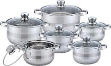 картинка Набор посуды KELLI KL-4211 12 предметов KELLI KL-4211 12 предметов от магазина Tovar-RF.ru