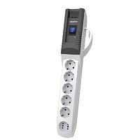 картинка zis сетевой фильтр pilot - pro usb {5 с заземлением +1 в формате gp, usb 3a, с разъёмами type a, c} 7м [арт.184] от магазина Tovar-RF.ru