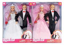 картинка игрушка no name кукла в наборе с аксессуарами (29 и 30,5 см) "жених и невеста" (микс: 2 вида) (в кор.) 8305d пп-00177537 от магазина Tovar-RF.ru