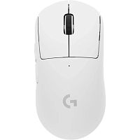 картинка 910-006642  logitech mouse g pro х superlight 2 wireless gaming white retail от магазина Tovar-RF.ru