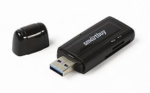 картинка картридер smartbuy (sbr-705-k) usb3.0 черный от магазина Tovar-RF.ru
