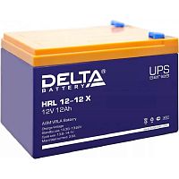 картинка delta hrl 12-12 x (12а\ч, 12в) свинцово- кислотный  аккумулятор от магазина Tovar-RF.ru