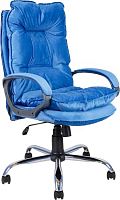 картинка Компьютерное\Офисное кресло ЯРКРЕСЛА Кр85 ТГ СП ХРОМ HT46 (ткань голубая) ЯРКРЕСЛА Кр85 ТГ СП ХРОМ HT46 (ткань голубая) от магазина Tovar-RF.ru