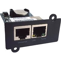 картинка сайбер электро пмкард(pmcard) snmp карта v1, v3 удаленного управления для 1-фазных ибп сайберэлектро от магазина Tovar-RF.ru