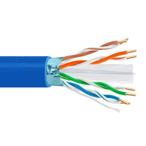 картинка 5bites кабель express fs6575-305b-bl витая пара ftp / solid / 6cat / 23awg / copper / pvc / blue / 305m от магазина Tovar-RF.ru