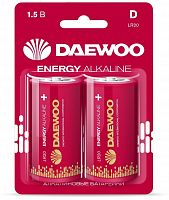 картинка Батарейка DAEWOO LR20/2BL Energy Alkaline от магазина Tovar-RF.ru