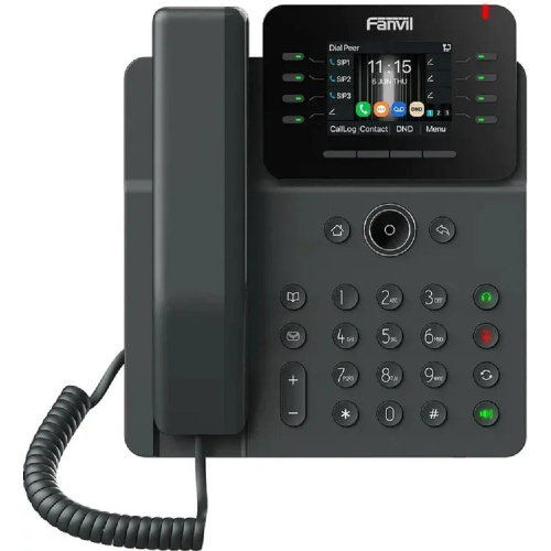 картинка fanvil v62g c б/п черный sip телефон от магазина Tovar-RF.ru