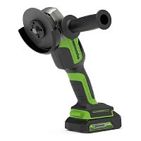 картинка Greenworks GD24AGK2 Угловая шлифовальная машина, аккумуляторная, 24V,  бесщеточная, c 1хАКБ 2 Ач и ЗУ в сумке [3200207UA] от магазина Tovar-RF.ru