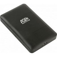 картинка agestar 3ubcp3 (black) usb 3.0 внешний корпус 2.5" sataiii hdd/ssd usb 3.0, пластик, черный, безвинтовая конструкция от магазина Tovar-RF.ru
