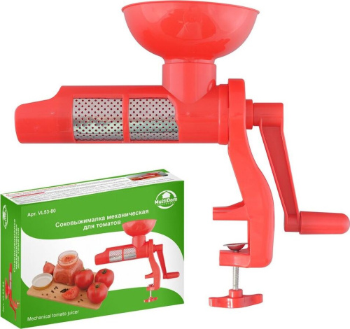 картинка соковыжималка механическая для томатов multidom соковыжималка механическая для томатов vl53-80 multidom соковыжималка механическая для томатов vl53-80 от магазина Tovar-RF.ru