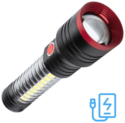 картинка фонарь ручной космос koc132lit черный/красный магазин Tovar-RF.ru являющийся официальным дистрибьютором в России картинка фонарь ручной космос koc132lit черный/красныйот магазина Tovar-RF.ru