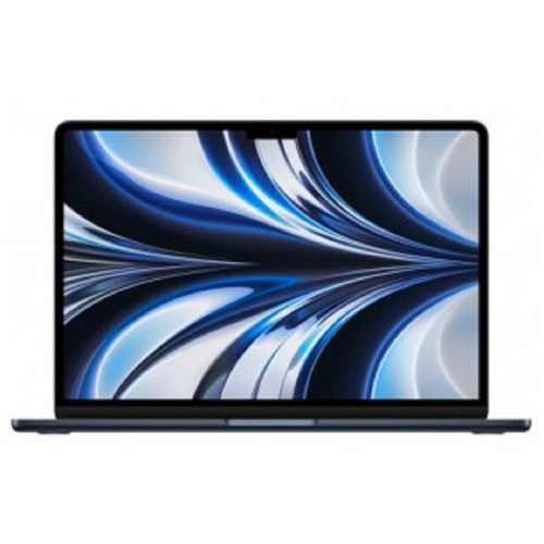 картинка apple macbook air 13-inch mid 2022 [z160001xz] (клав.рус.грав.) midnight 13.6" liquid retina {(2560x1600) m2 8c cpu 10c gpu/16gb/512gb ssd/нужен переходник арт.11007065} от магазина Tovar-RF.ru