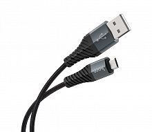 картинка дата-кабель microusb hoco (6931474710543) x38 usb (m)-microusb (m) 1.0м - черный от магазина Tovar-RF.ru