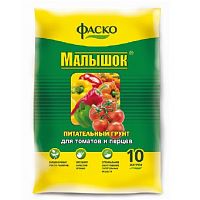 картинка Торфяная продукция МАЛЫШОК Грунт для томатов и перцев 5л от магазина Tovar-RF.ru