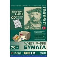 картинка LOMOND 2100215 Наклейки A4, 50 л. (38.0х21.2) от магазина Tovar-RF.ru
