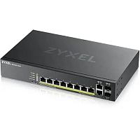 картинка zyxel gs2220-10hp-eu0101f nebulaflex pro коммутатор 10g 8poe+ 180w управляемый от магазина Tovar-RF.ru
