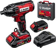 картинка Винтоверт ЗУБР ГВЛ-255-22 18В, 2аккум., кейс ЗУБР ГВЛ-255-22 18В, 2аккум., кейс от магазина Tovar-RF.ru