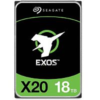 картинка жесткий диск/ hdd seagate sata3 18tb exos x20  7200 256mb  1 year warranty от магазина Tovar-RF.ru