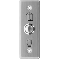 картинка кнопка выход tantos tde-02  прямоугольная, металл от магазина Tovar-RF.ru