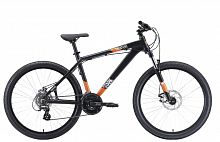 картинка велосипед stark20 shooter-1 чёрный/белый/оранжевый 16"от магазина Tovar-RF.ru