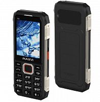 картинка телефон мобильный maxvi t12 black от магазина Tovar-RF.ru